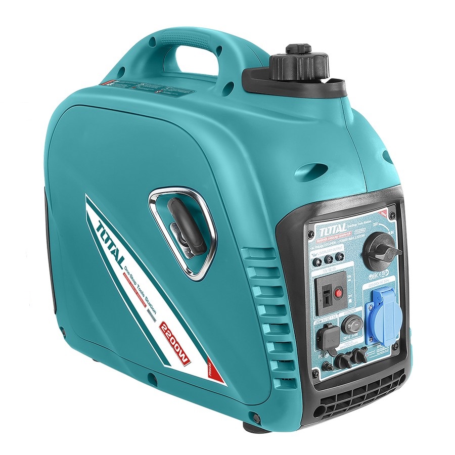 Інверторний бензиновий електрогенератор Total TP530001, 1 фаза (220-240В) 2,0 кВт